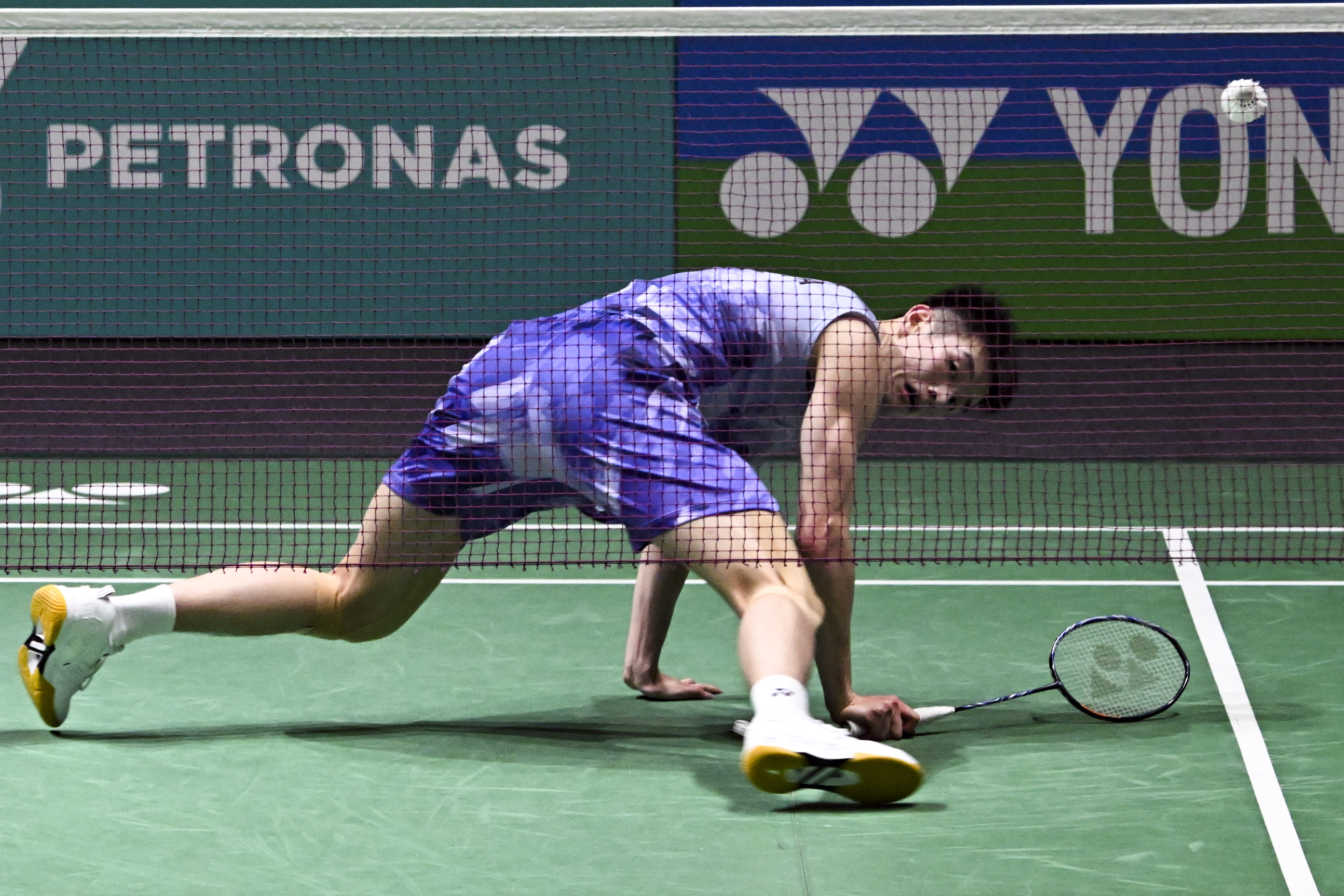 马来西亚羽毛球队绝杀印尼羽毛球队，谌龙制霸全场的简单介绍