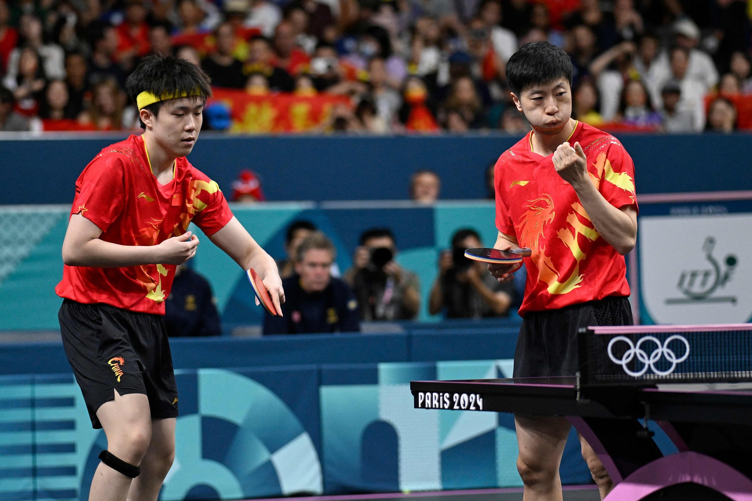 中国队鏖战瑞典队，马龙关键制胜